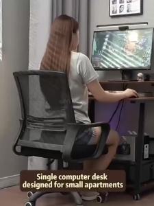 GEEK-Computer Desk Desktop Small Household MobileLearning Laptop Desk Simple Small-Sized Bedroom BedsideTable