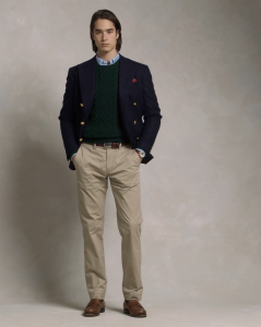 Polo Ralph Lauren Men Stretch Straight Fit Washed Chino Pant