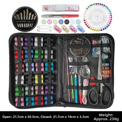 Student Mini Sewing Kit Tools Black