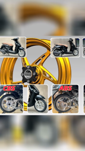 VÀNH MÂM CNC Stylo160 ABS Giorno125 CBS BSTracing 521D tproracing_motorcycle