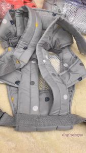 Địu em bé sơ sinh được thiết kế mặt lưới mềm mát Địu 4 tư thế đa năng