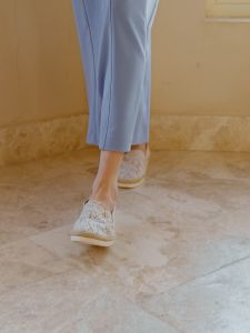 Skechers สเก็ตเชอร์ส รองเท้าผู้หญิง Womens Online Exclusive Flexpadrille 3.0 Bobs Shoes - 113246-OFWT - Memory Foam