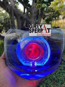 REFLEKTOR LAMPU DEPAN LED HONDA SPACY BILED LED