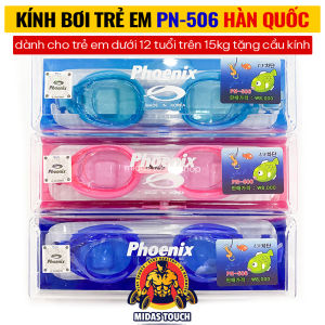 Kính Bơi Trẻ Em Phoenix PN 506 Cao Cấp Chính Hãng HÀN QUỐC - CHO BÉ DƯỚI 12 TUỔI TRÊN 15KG