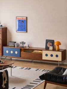WEISHA | Bicolor Storage TV Cabinet