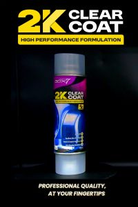 Gox7 2K Clear Coat Series GH76** 400ml Aerosol Spray Paint-High Gloss High Solid Top Coat-Motor