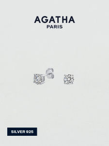 AGATHA | Mermaid Tear Elegant French Silver Earrings