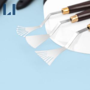 Bay vẽ  dao vẽ nghệ thuật khổ to cán gỗ cao cấp LIM ART