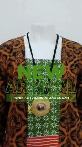 NIMAS SOGAN BLUS KUTUBARU MODERN | LANGITJUA BATIK SOLO
