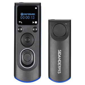 Sidande | Wireless Shutter Release Timer for Nikon Canon Sony Fujifilm Panasonic Cameras