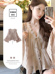 CHOUXIE | Áo Blouse Voan Pháp Elegance