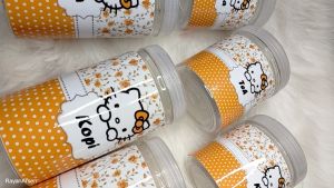 Toples Tempat Bumbu Bumbu Motif Helokity Polkadot