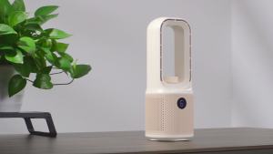 [🇲🇾Stock]🚀DANYCASE Spray Bladeless Fan Portable Air Cooler Fan LED Display Desktop Bladeless Fan USB Air Cooler 9-speed Silent Timer Humidification fan for Student dormitory Office