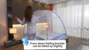 Mosquito Net Tent 1.8M King/1.5M Queen /1.2M Single Size Indoor Folded Anti Mosquito Bites Net Tent