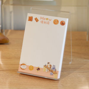 [Original] Convenience Store Writing Pads Note Paper Notepad Planned Office Cute Event-Recording Mamo Pad