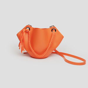 Fashion Show Design Small Woven Crossbody Bag