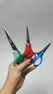 MEEDO 1pc scissors for craft and school supplies paper and card board cutting tool stainless steel scissor