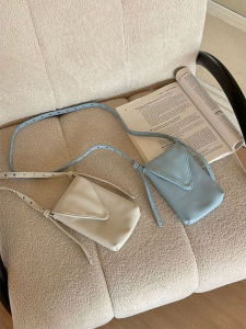 Túi Đeo Chéo Nữ Mùa Hè Đa Năng Thời Trang Nhỏ Mới Thiết Kế Đơn Sắc Túi Đeo Vai Chéo Điện Thoại Di Động Túi Đeo Chéo Mềm