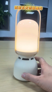 LED lamp with Bluetooth speaker RGB Color Table Lamp Portable LED Bluetooth Lamp Multi-Color Dimmable Night Lights Light for Living Room/Bedroom/Bedside/Bar/Office/Kids Gifts.