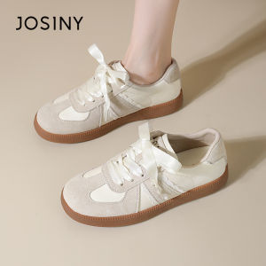 Josiny | Dress Matching Sporty Thick Sole White Shoes