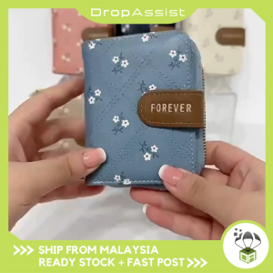 DROPASSIST 2173 Fashion Women Short Wallet Coin Purse Compact Card Holder Dompet Duit Wanita