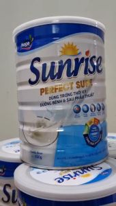 (900g/hộp HSD 2027) Sữa Sunrise Perfect Sure - Hàm lượng dinh dưỡng cao cho người bệnh người sau phẫu thuật.