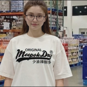 ORIGINAL MEEPOK DRY 100% Cotton Graphic T-Shirt Mee Pok Tee Tshirt Outdoor Casual Family Couple Food Noodle Hawker Anime Video Game Meme Parody Funny Local Singapore Couple CNY