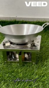 Kompor Spirtus Satu Set Dengan Wajan dan Sutil Mini Bonus 1 Botol Spirtus Kompor Mini Portable