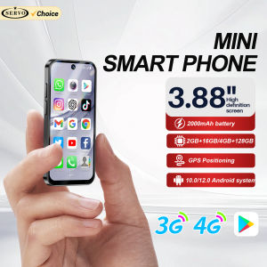 2025 NEW mini Android Smartphone 3.88" HD Display4G LTE/3G WCDMA4GB+128GB/2GB+16GB2000mAh Battery Small Mobile Phone Unlocked