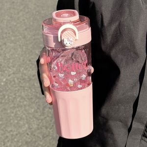 FUQUAN | Aesthetic Straw Plastic Cup Sleeve