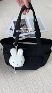 【LOCAL STOCK】BAGSMART 14" Laptop Large Women Tote Bag Lightweight Handbag Waterproof Shoulder Bag for Commute Travel