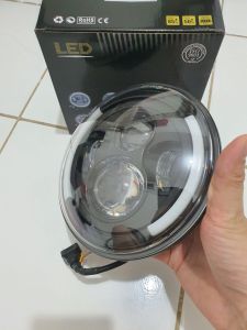 Lampu Projector LED Daymaker Harley 7 inch  Jeep 4 LED Depan Hi Lo Sein 2
