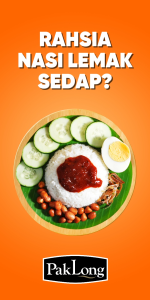 PAKLONG Sambal Nasi Lemak (500g/250g) HOT ! ! !