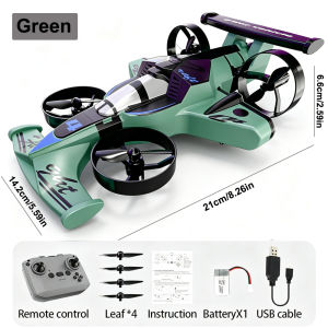WLtoys | 2026 2in1 Amphibious RC Car And RC Plane 2.4G Left and Right Throttle Drift Racing Fixed-wing Aircraft Drone Toys For Children