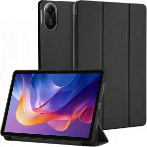 Ốp Lưng Máy Tính Bảng Redmi Pad 2 2025 11 Inch Chất Liệu Silicon Nhẹ Tích Hợp Chức Năng Đứng Tự Động Ngủ/thức Phong Cách Doanh Nhân Bảo Vệ Bằng Da