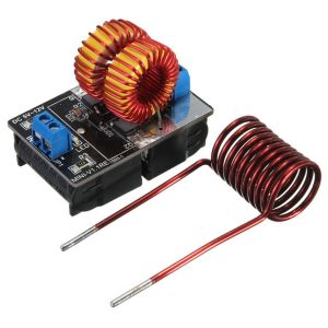OIMG | Low Voltage Induction Heating Power Supply Module With Coil ZVS 5V-12V Development Boards Induction Heating Board Dropshipping