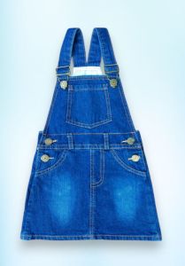 Overall rok jeans anak perempuan usia 1-6th