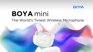 BOYA mini Wireless Microphone – [USB Type-C] 1 Receiver + 2 Transmitter + Charging Case (AI Noise Cancelling / Ultra-Lightweight / 3-grade AI noise cancellation / Range up to 100 m)