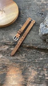 Tali Jam Wanita Kulit Sapi Warna Coklat Muda - Garansi 1 Tahun