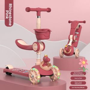 YIHECHUYAO | 3-in-1 Foldable Childrens Scooter Toy Car