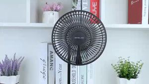 8 inch 10000mAh Portable Fan Oscillating Rechargeable Folding Stand Fan Telescopic storage Travel Fans Air Cooling fan