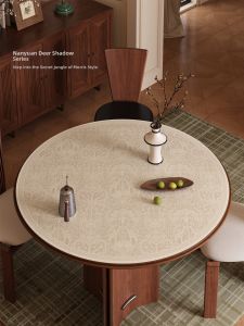 FANJUTAIDU | Waterproof Oil-Resistant Heat-Insulating Tablecloth Circular