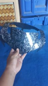 VISOR BATROK LAMPU DEPAN YAMAHA JUPITER MX KING KARBON FORGED