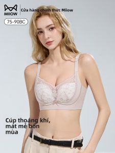 MiiOW | Invisible Large Bust Smaller Lightweight Breathable Uplift Support Anti-Sagging Underbust Lace Bra