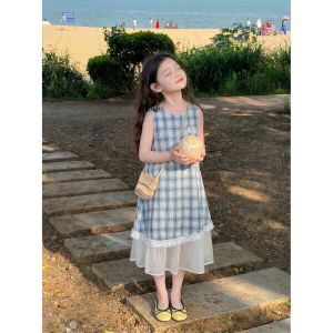 ZIRUIBABA | Unique Plaid Vest Style Dress
