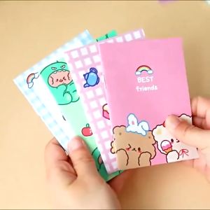 A7 Mini Notebook for Student stationery Cute Portable Mini Notebook Notepad School office Supplies