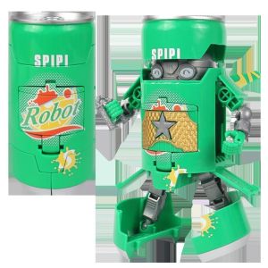Đồ Chơi Robot Biến Hình Samurai Soda Cola King Cho Trẻ Em Đồ Chơi Giáo Dục Cho Bé Trai Quà Tặng Sinh Nhật Mô Hình Búp Bê