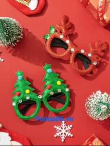 Mắt Kính Noel 2023 - Siêu Dễ Thương Cho Bé Đón Giáng Sinh - Quà Tặng Ý Nghĩa Chào Đón Merry Christmas ( Giao Mẫu Ngẫu Nhiên)