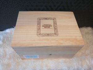 2 pcs $36 wooden wine boxes or crates for decoration or planting or storage or DIY art and crafts or pets