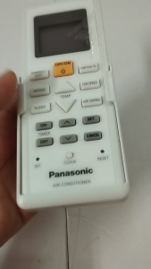 Remote Điều Khiển Điều Hòa PANASONIC 1 chiều Nút Nguồn Vàng Có Chức Năng i AUTO